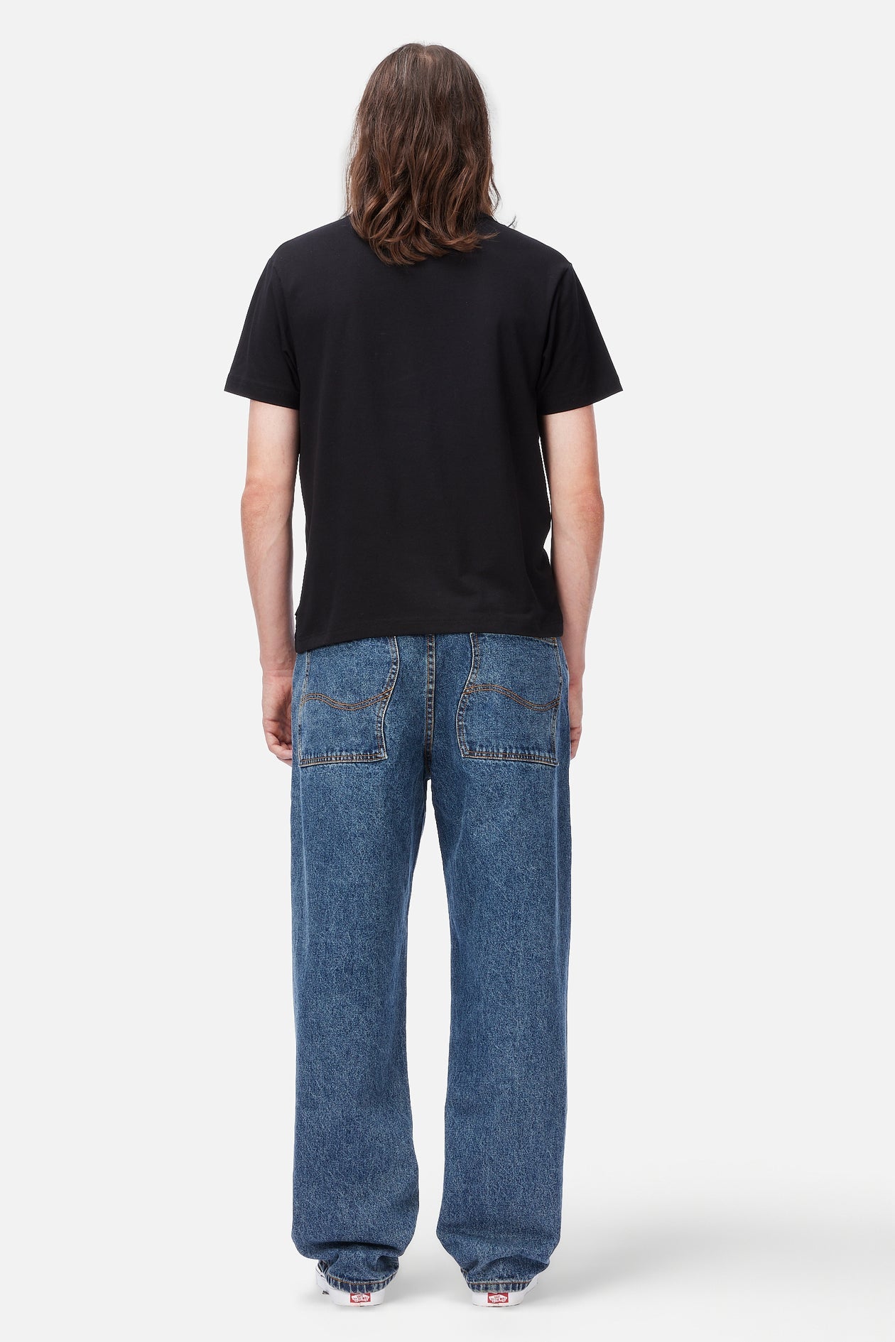 Pantalon Relaxed en Denim - Stone Washed