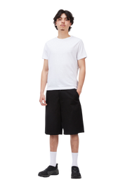 Baggy Chino Shorts - Black
