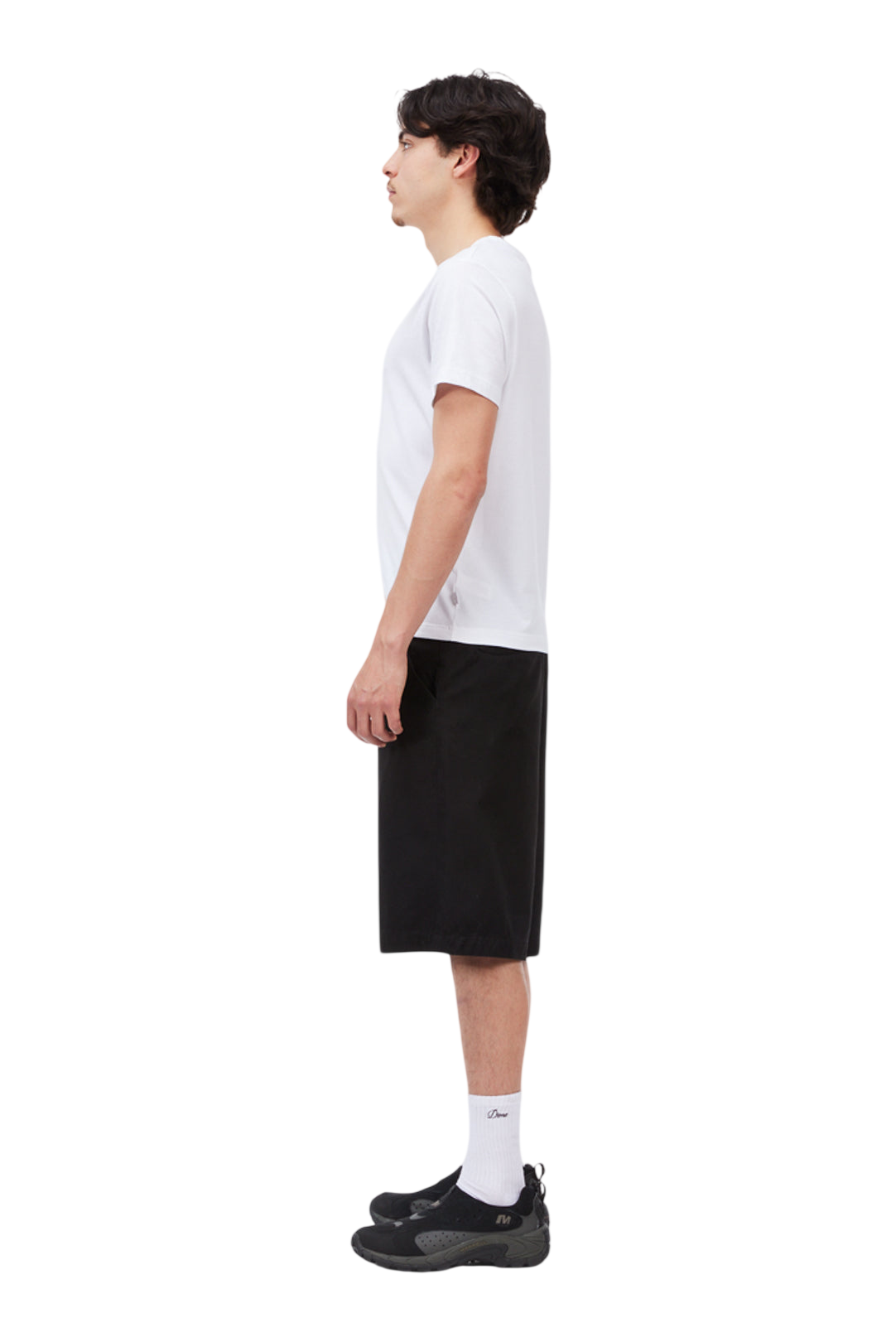Baggy Chino Shorts - Black