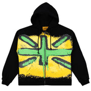 Hoodie Union Jack - Noir