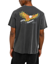 T-Shirt Blazing Standard - Noir Usé Délavé