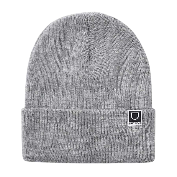 Harbour Beta Watch Cap Beanie - Heather Grey