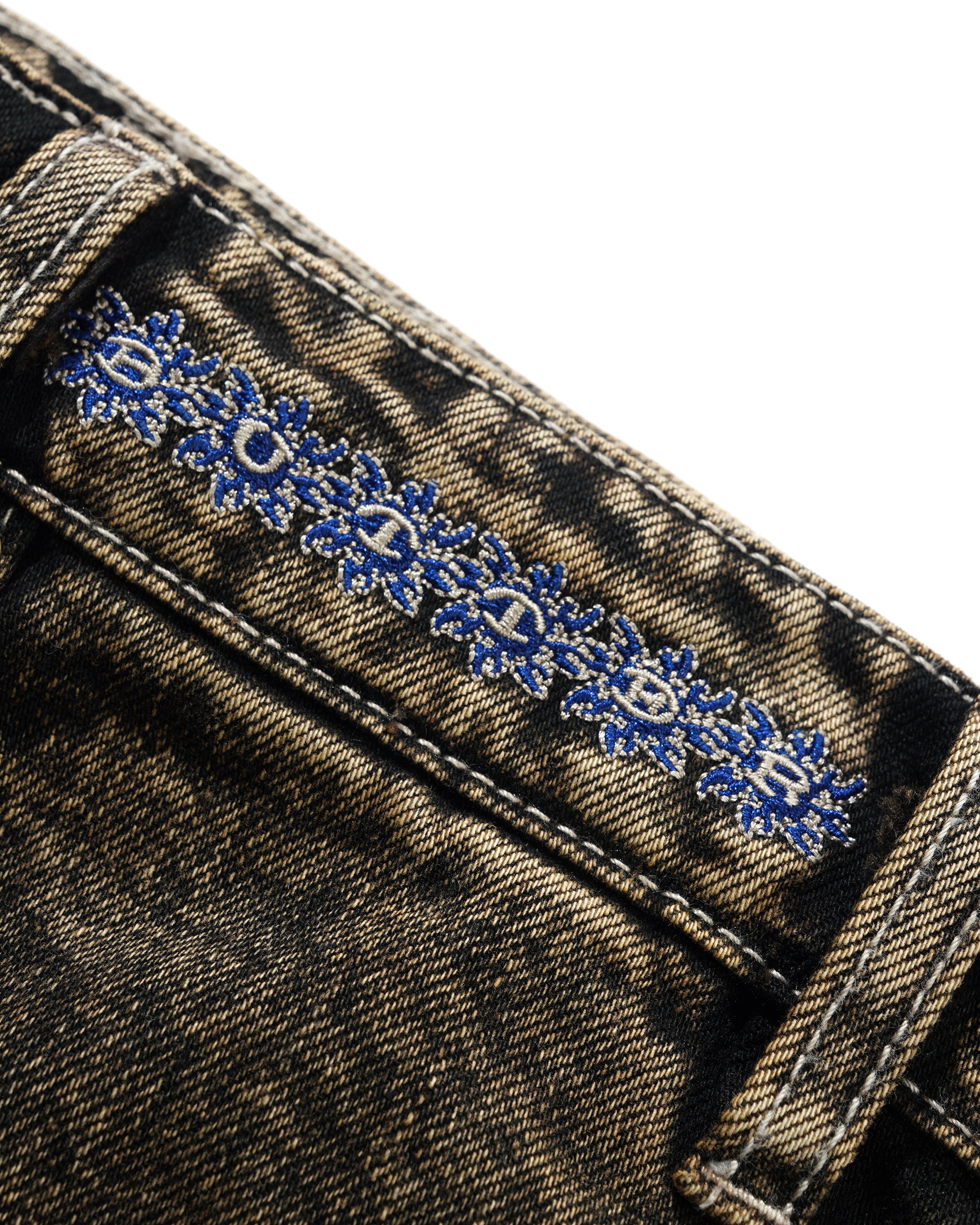 Bronco Jeans en Denim - Teinte Marron