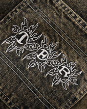Bronco Jeans en Denim - Teinte Marron