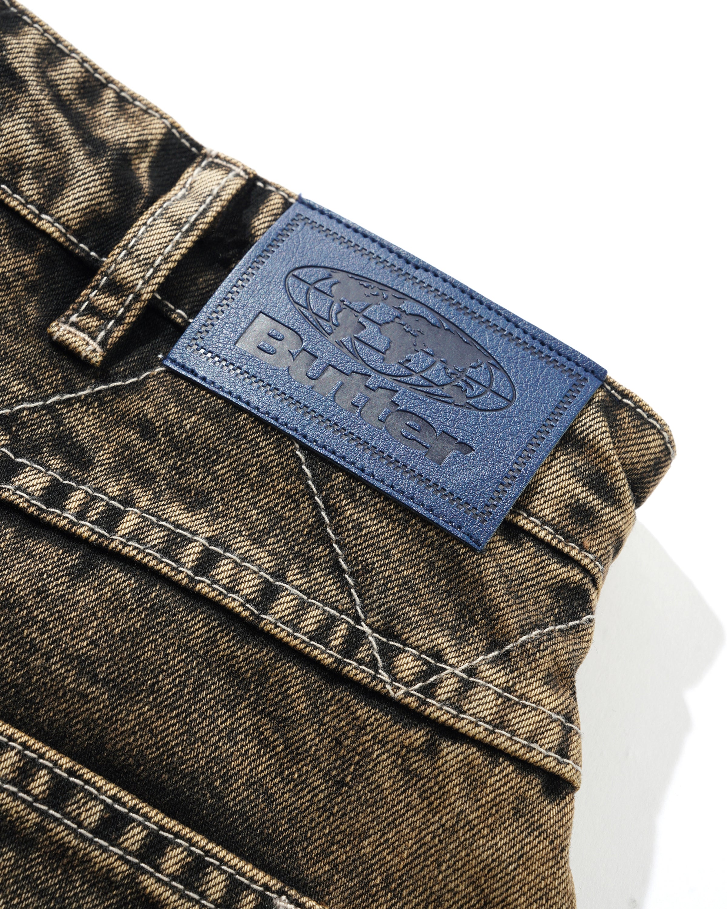 Bronco Jeans en Denim - Teinte Marron