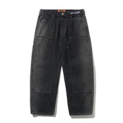 Bronco Jeans en Denim - Noir Délavé