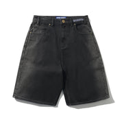 Bronco Short en Denim - Noir Délavé