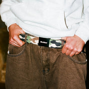 Logo Woven Belt - Desert Camo