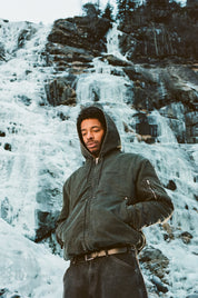 Davide Work Jacket - Washed Black