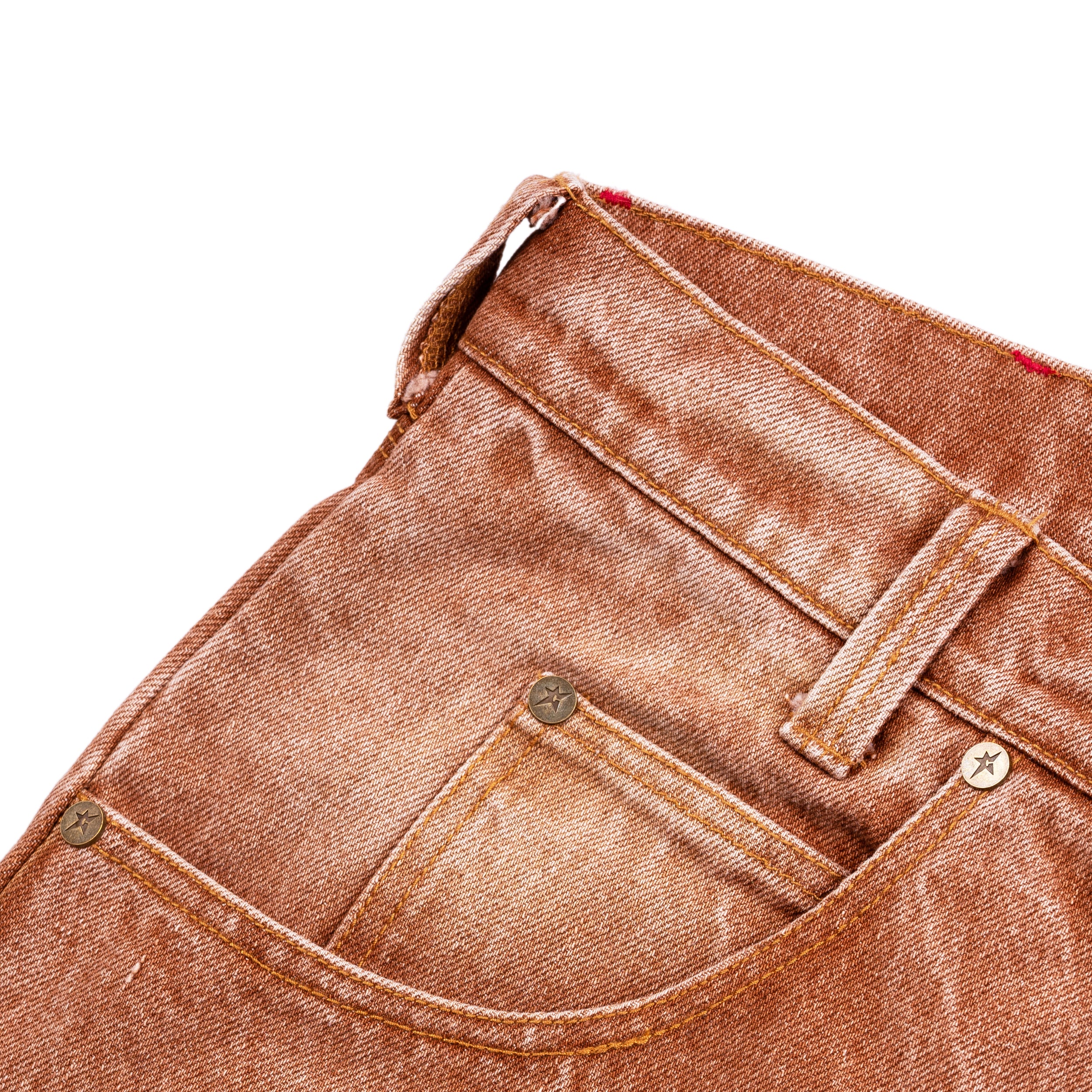 Jeans Aged C-Star - Rouille