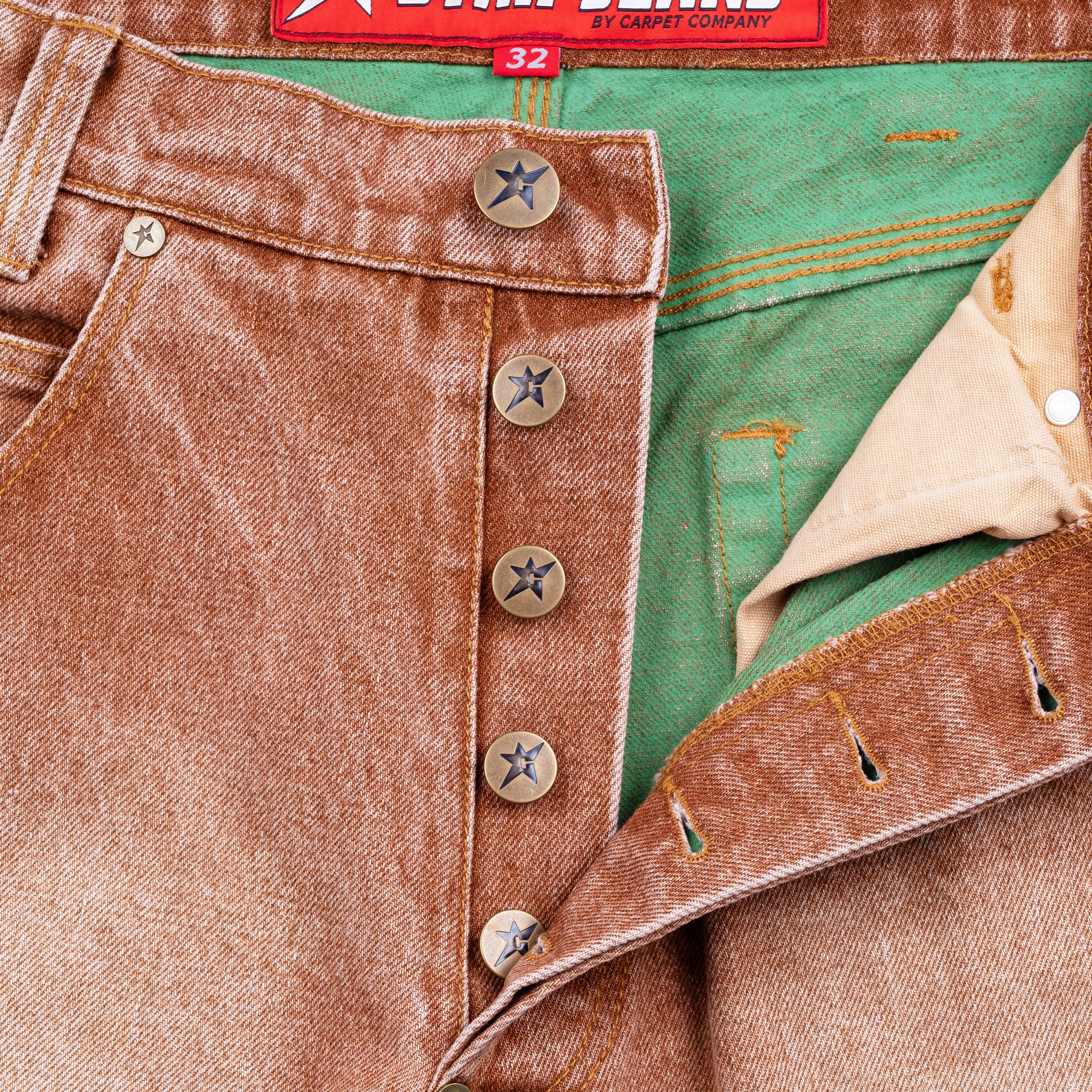 Jeans Aged C-Star - Rouille