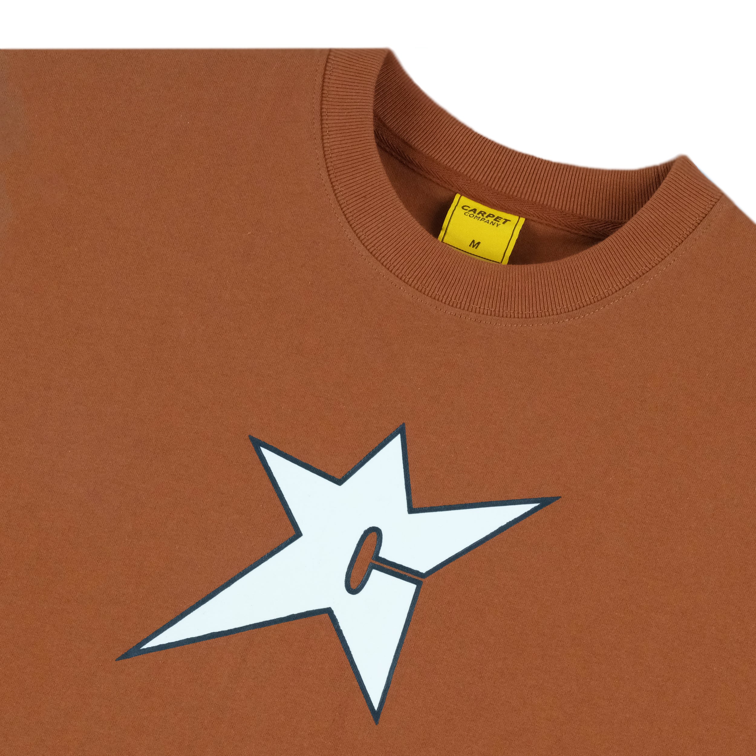 T-Shirt C-Star Phosphorescent - Brun