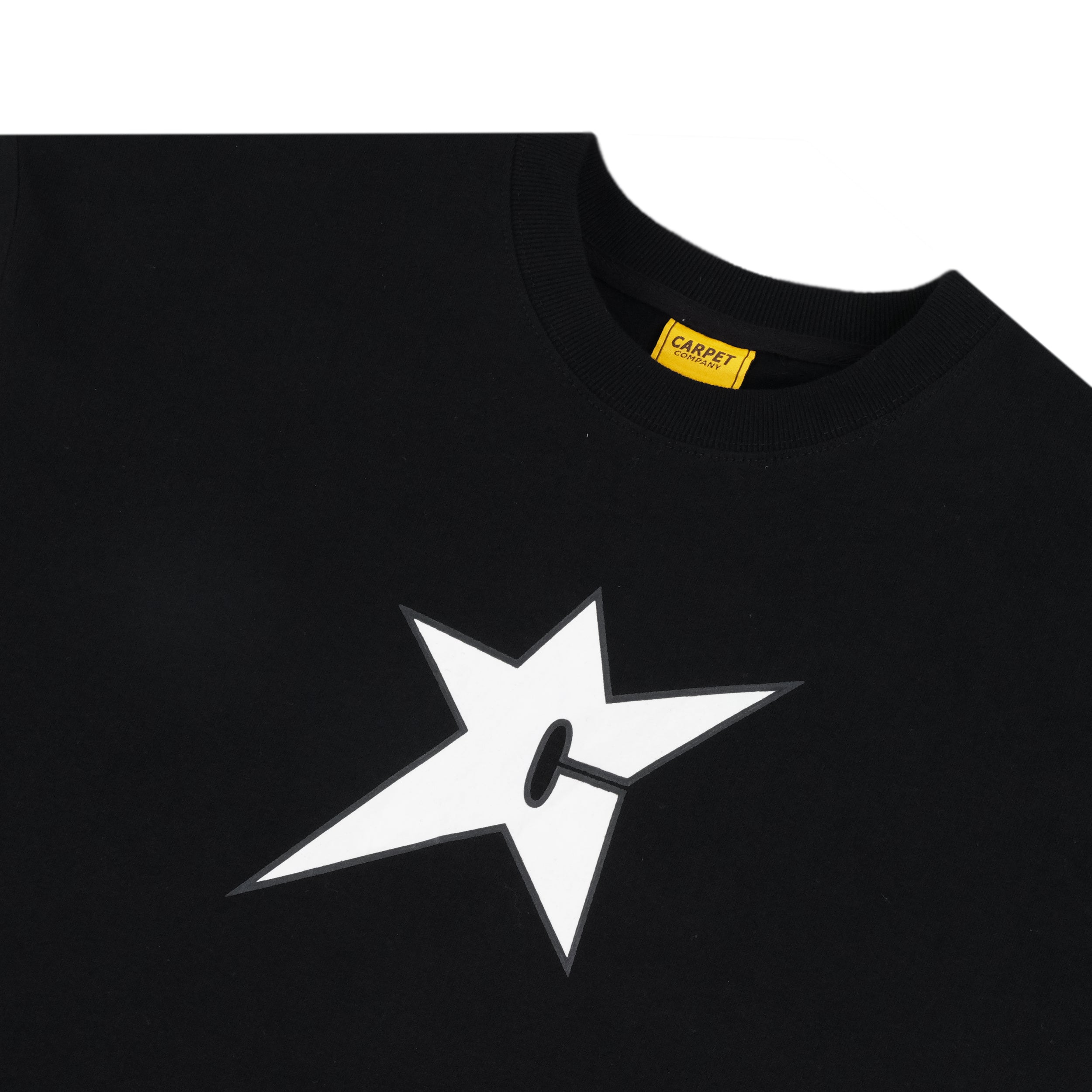 T-Shirt C-Star Phosphorescent - Noir