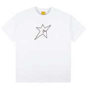 T-Shirt C-Star Phosphorescent - Blanc