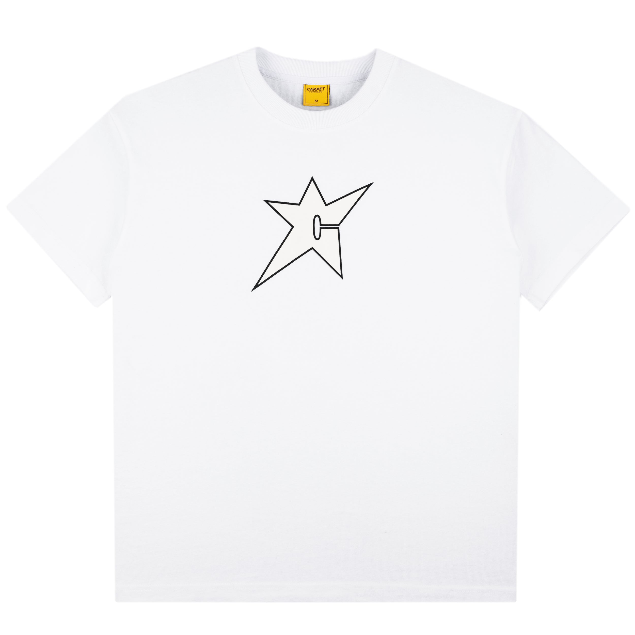 T-Shirt C-Star Phosphorescent - Blanc