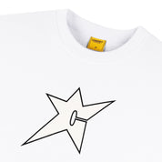T-Shirt C-Star Phosphorescent - Blanc