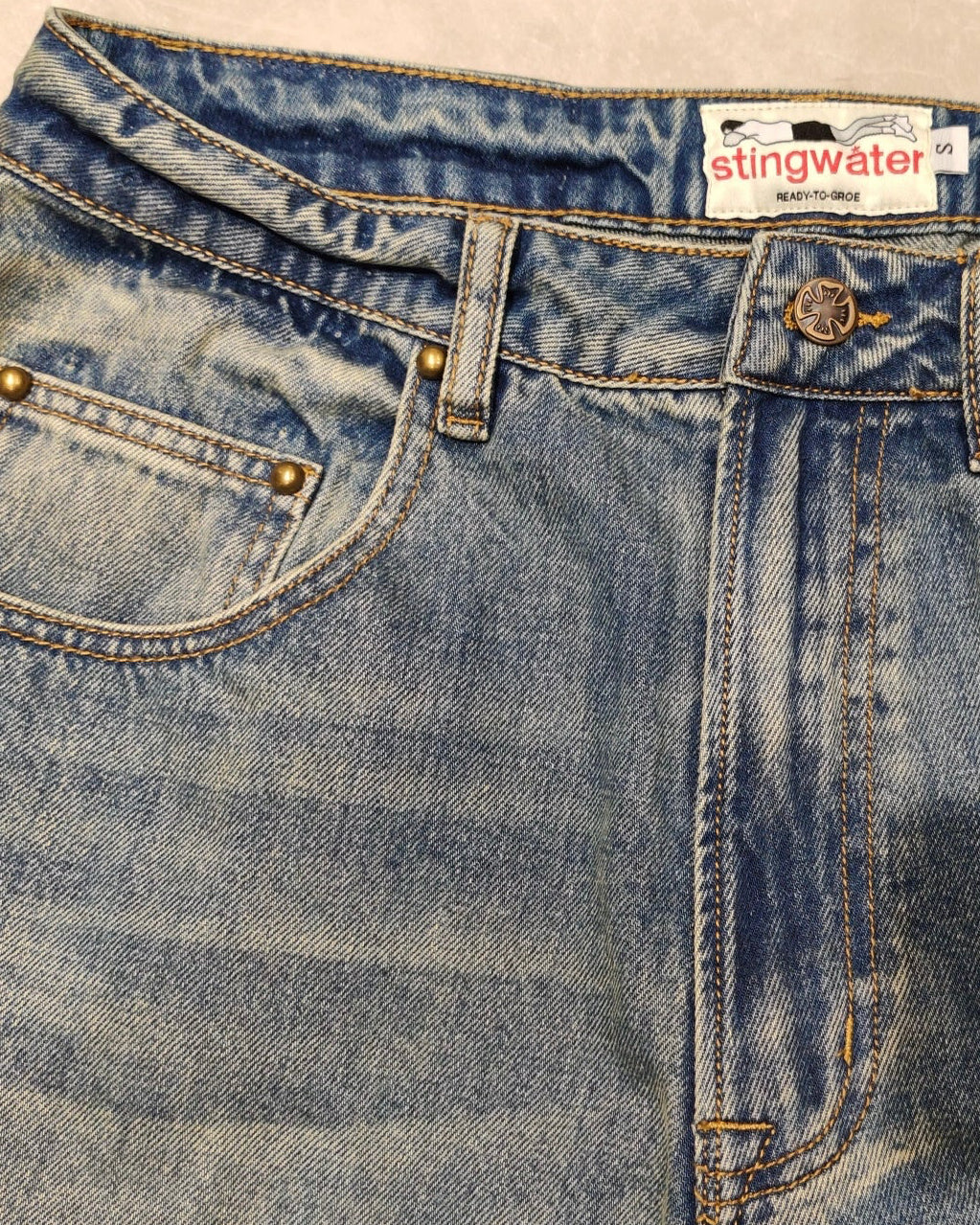 Big Groe Jeans - Dirty Blue