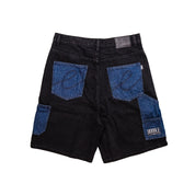 Carpenter Heart Short en Jean - Noir/Indigo