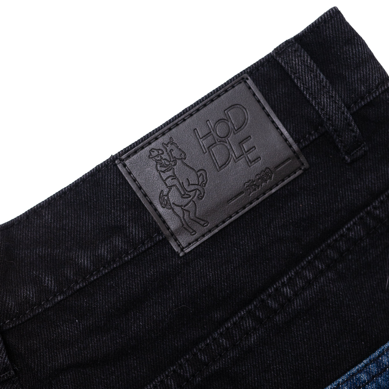 Carpenter Heart Jean Short - Black/Indgo