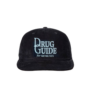 Drug Guide Corduroy Hat - Black