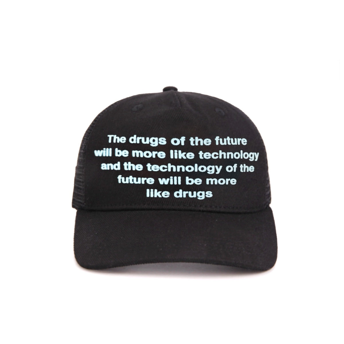 Future Drugs Trucker Hat - Black