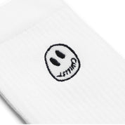 Mono Smiler Chaussettes - Blanc
