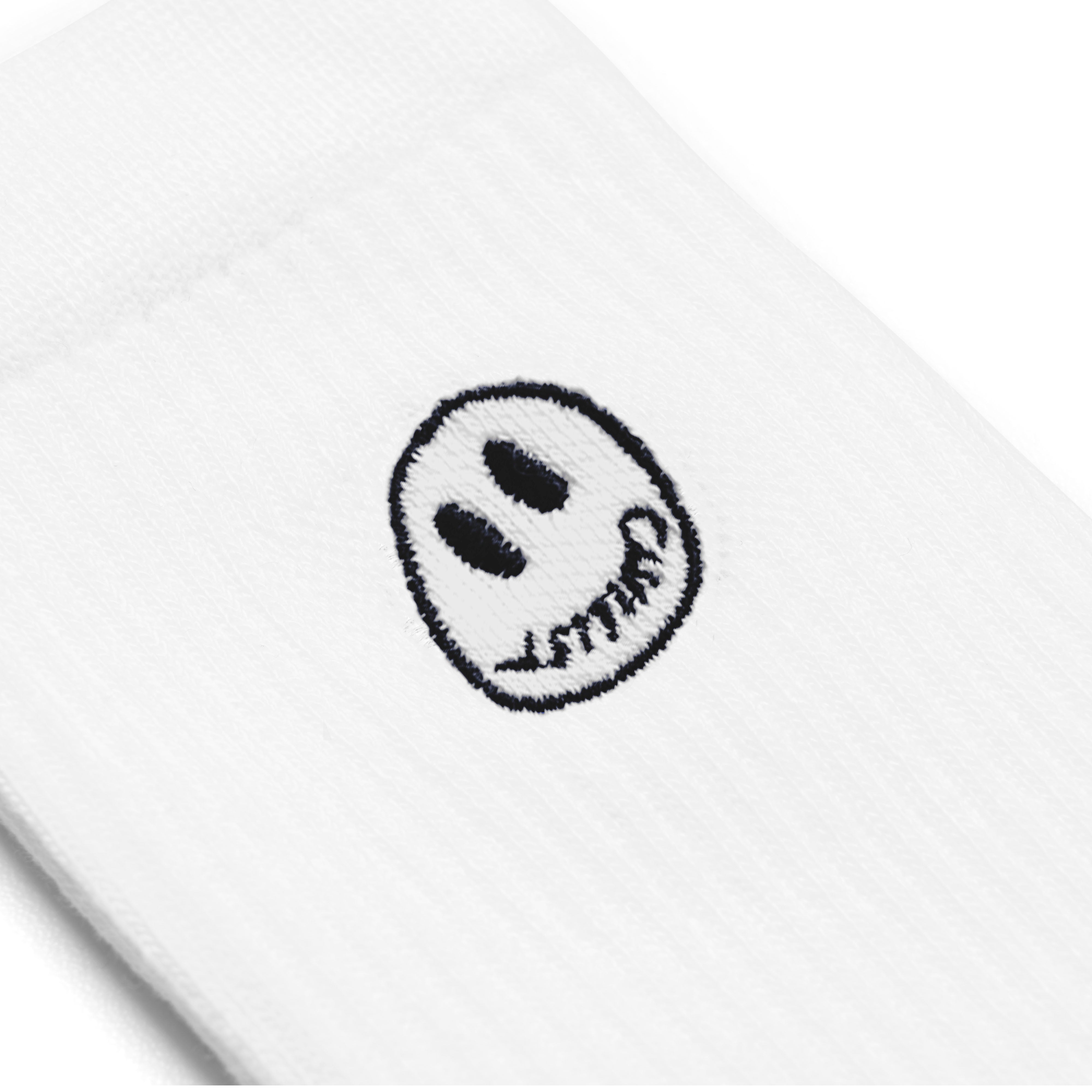 Mono Smiler Chaussettes - Blanc