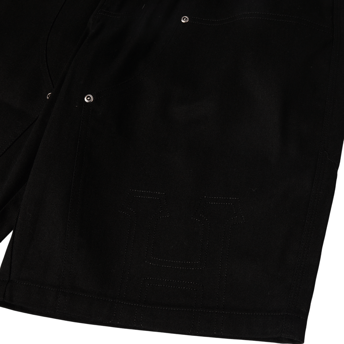 Classic H Short de Travail Double Knee - Noir
