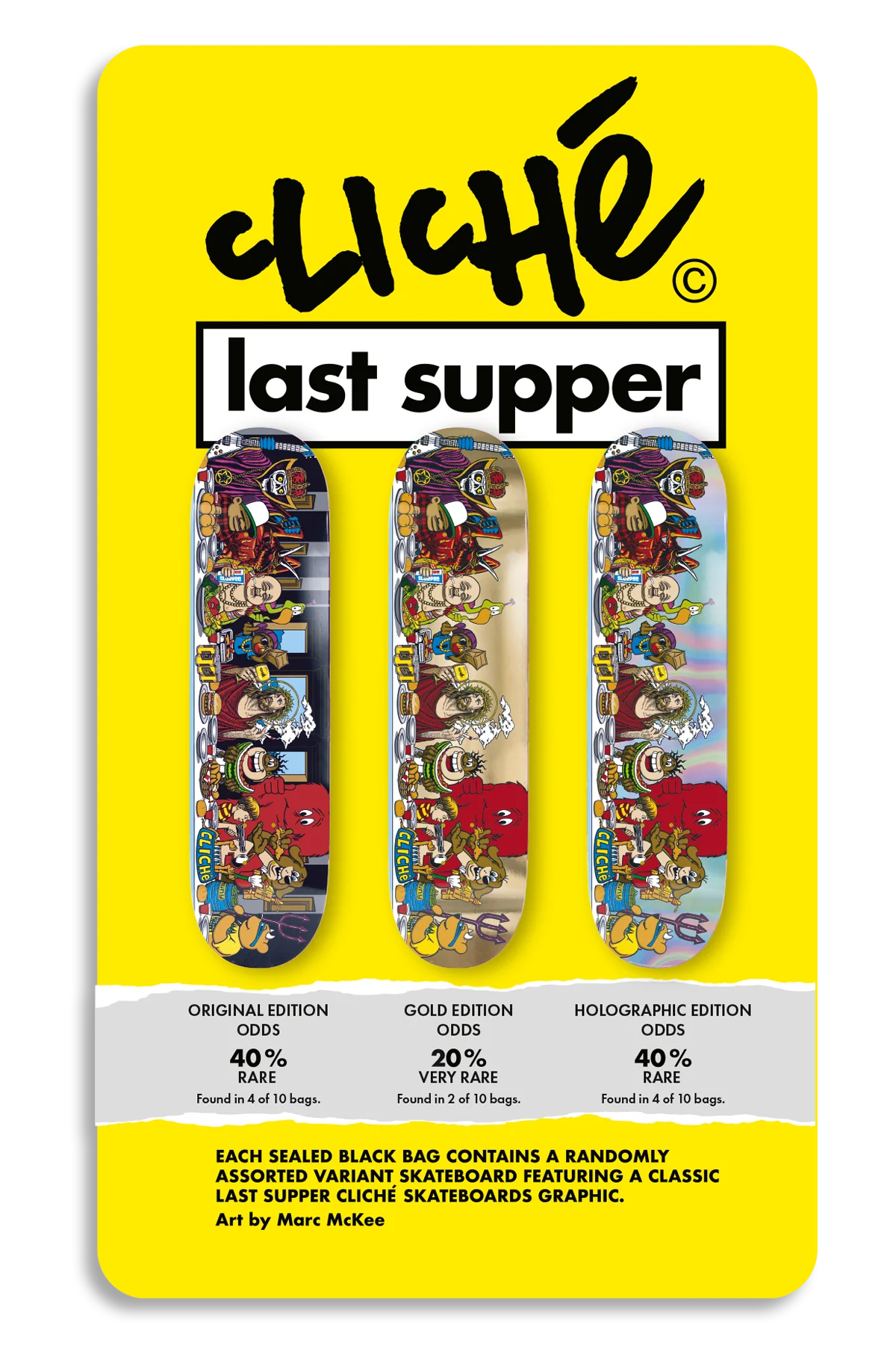 Last Supper Golden Ticket Blind Bag Deck