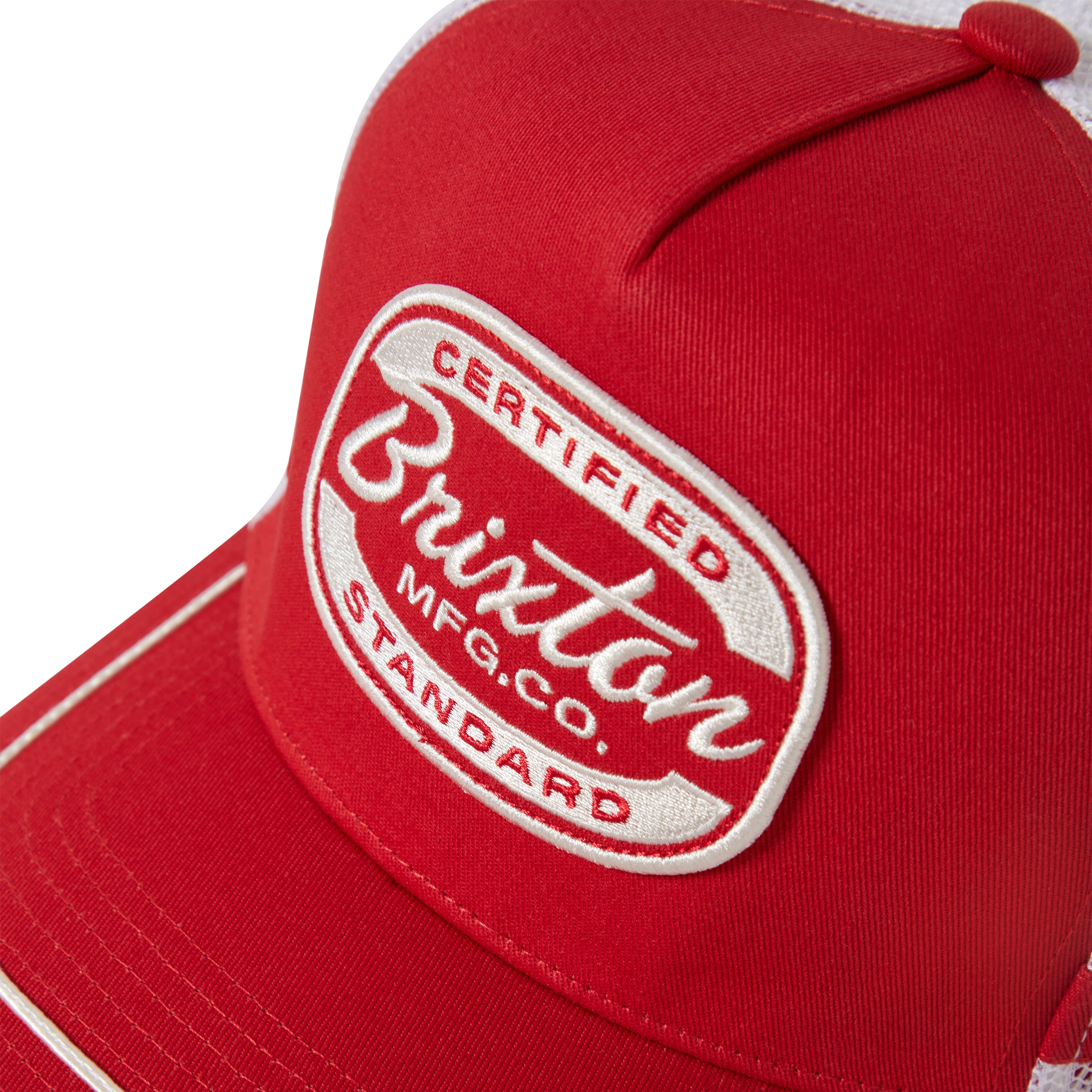 Copley Netplus Trucker Hat - Red/White
