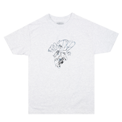 T-Shirt Crash - Gris Cendré
