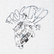 T-Shirt Crash - Gris Cendré