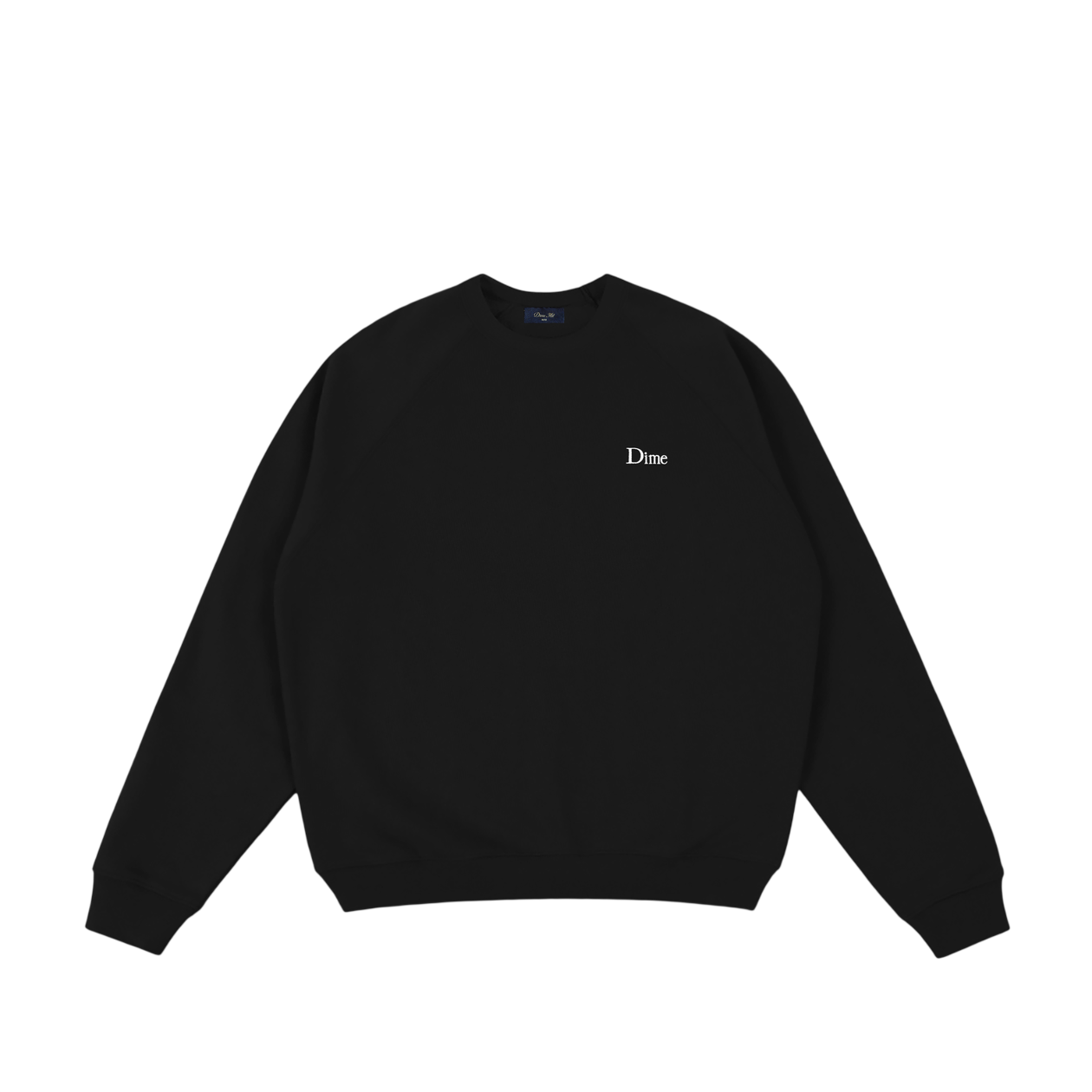 Crewneck Classic Small Logo - Noir