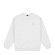 Classic Small Logo Pull Col Rond - Cendre