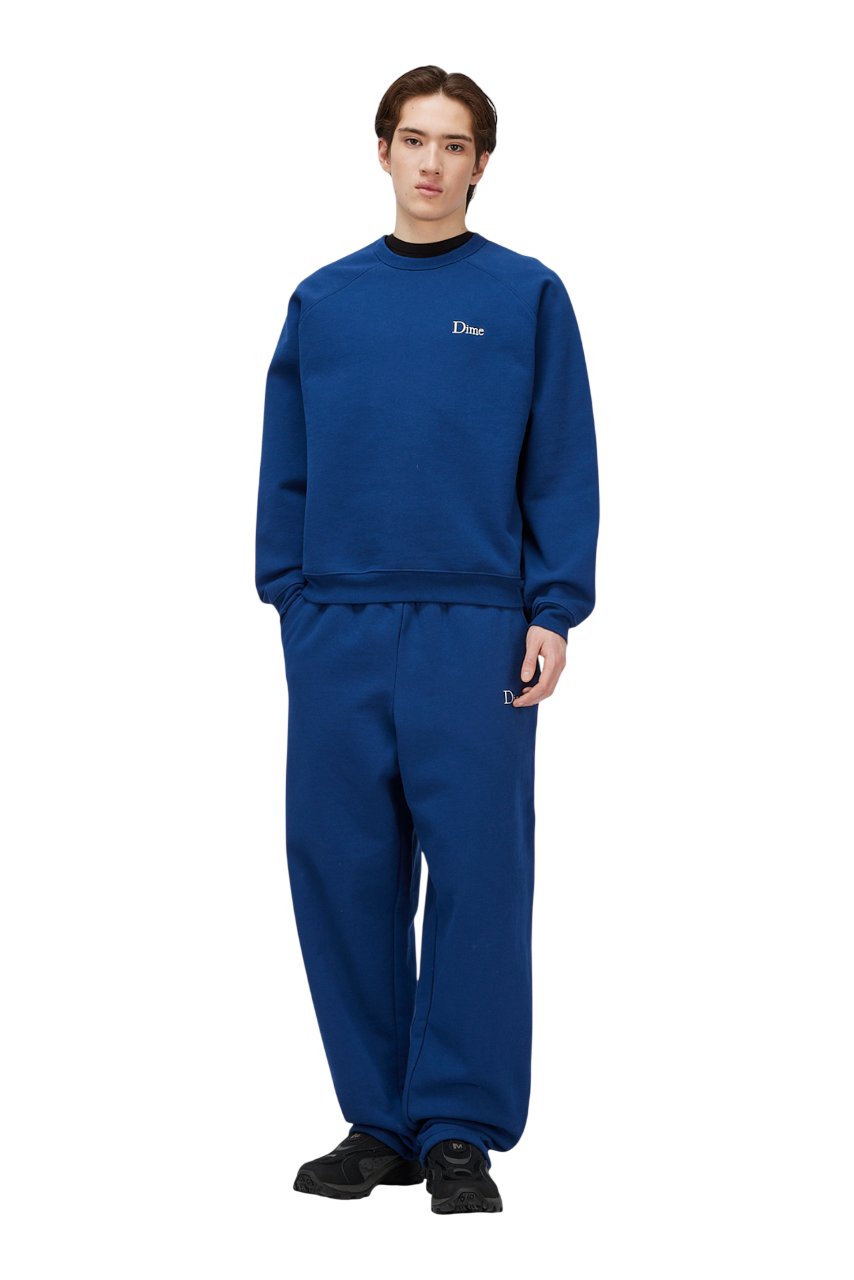 Classic Small Logo Crewneck - Midnight Navy