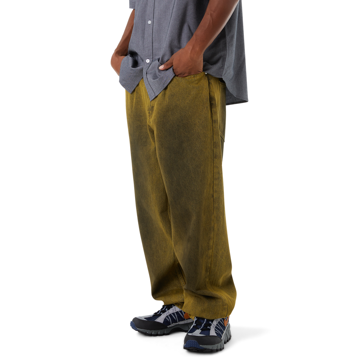 Cromer Washed Pant - Tarragon