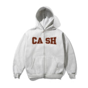 Campus Zip-Thru Hood - Ash