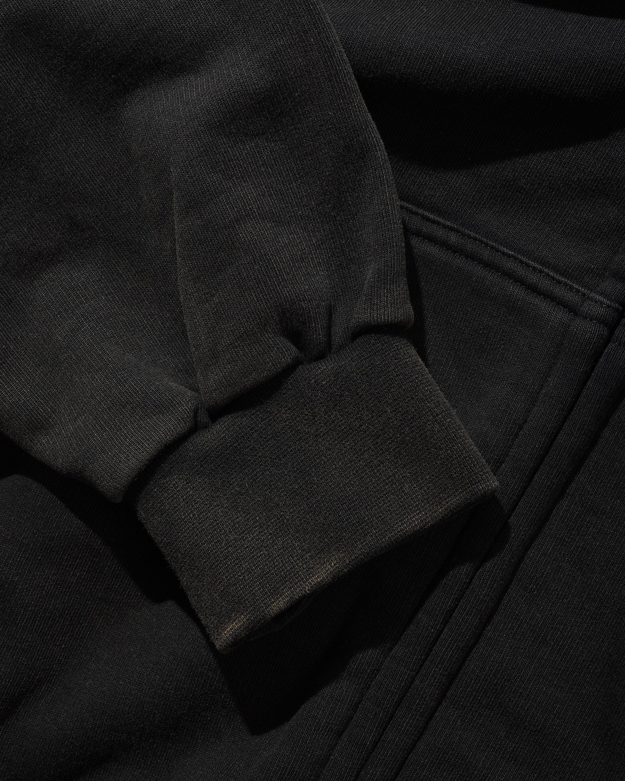 Campus Zip-Thru Hood - Washed Black