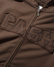 Campus Zip-Thru Hood - Washed Brown