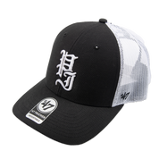 3D Trucker Cap - Black/White