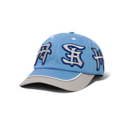 Casquette 6 panneaux Cash - Ciel