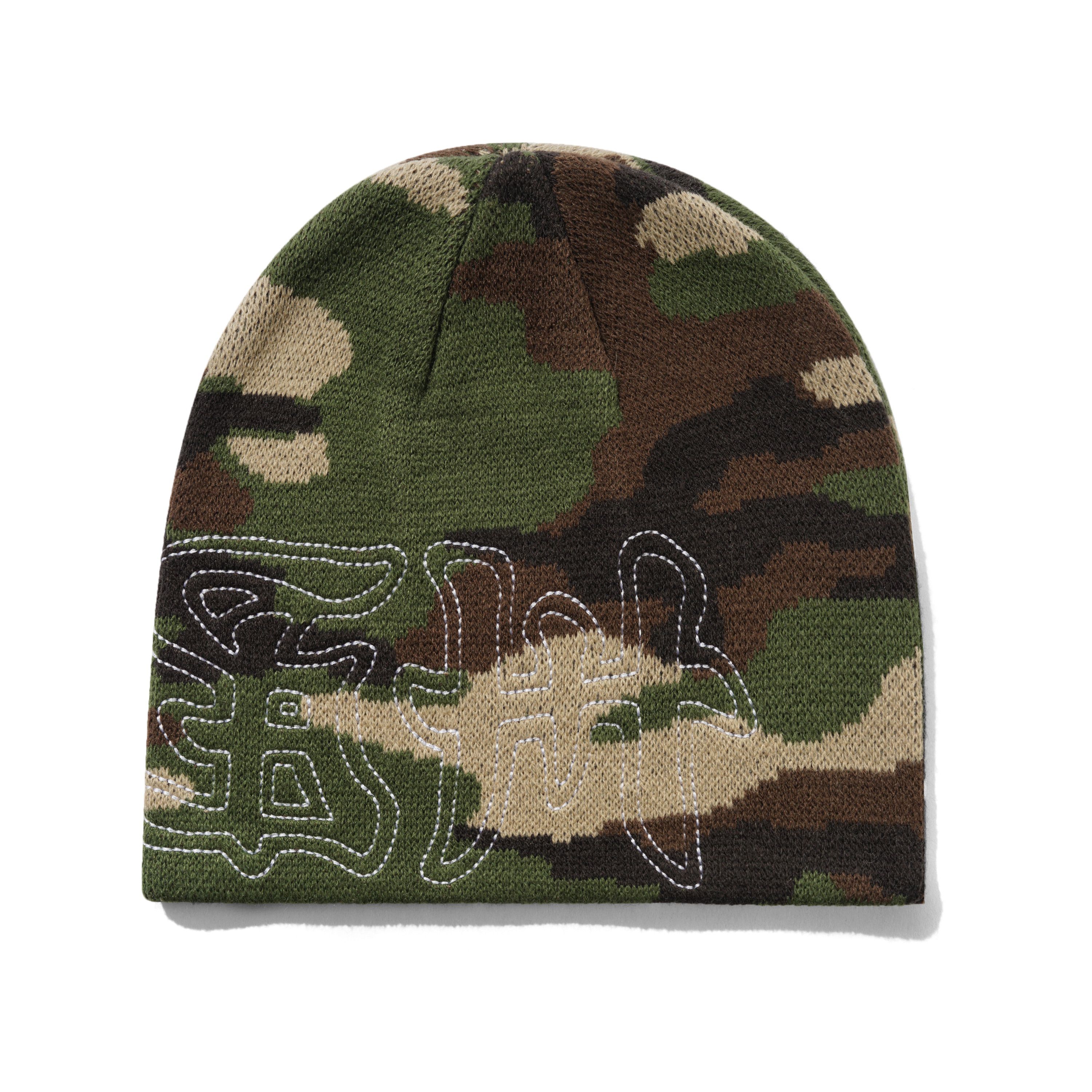 Cash Skully Beanie - Camo