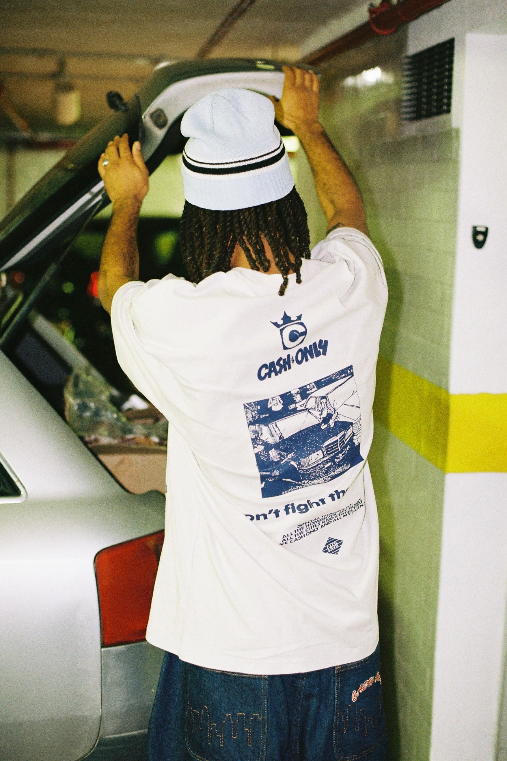 Bonnet Star Skully - Bleu poudre