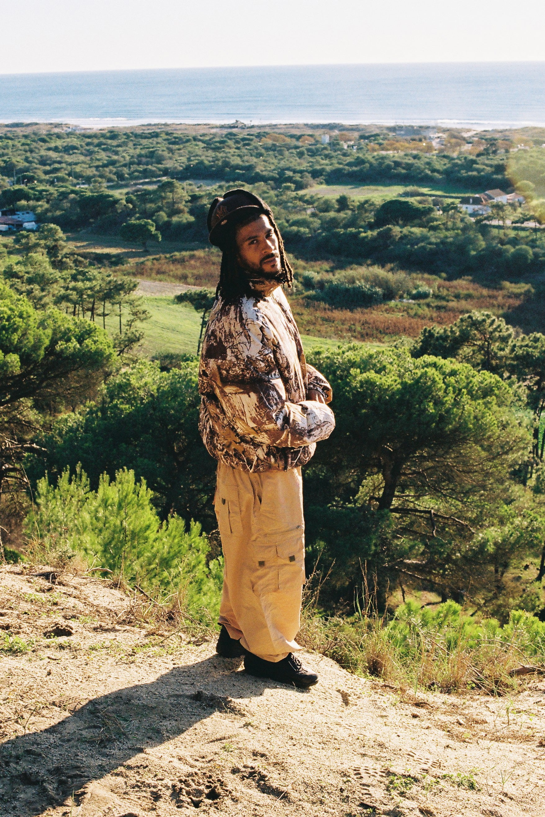 Veste matelassée réversible Grove - Noir/Camouflage