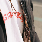 Stencil Logo T-Shirt - Blanc