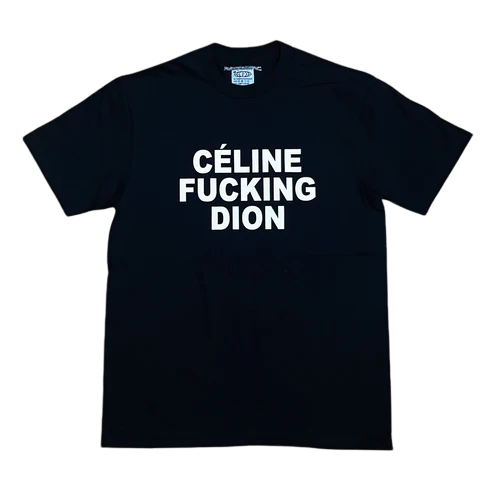 Céline Dion Tee - Black/White