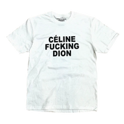 Céline Dion Tee - White/Black