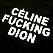 Céline Dion Tee - Black/White