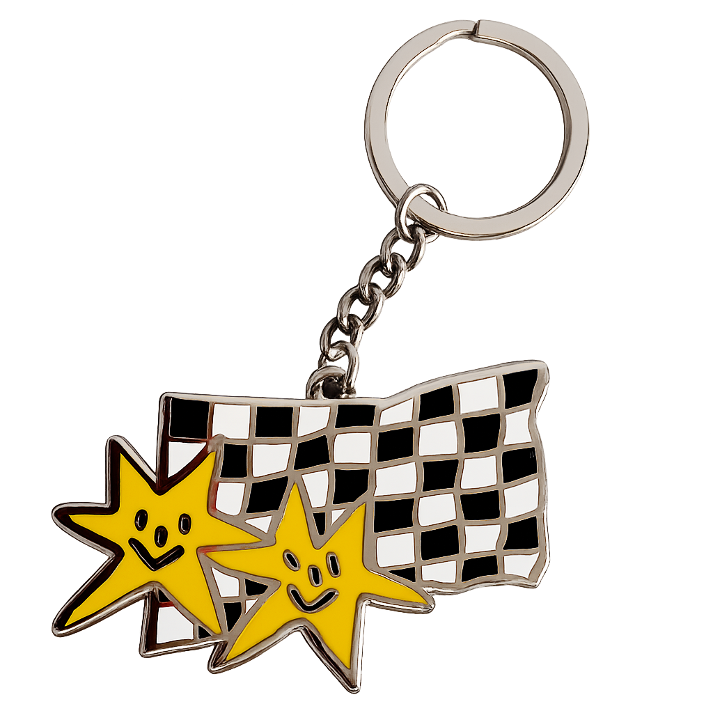 Stars Keychain - Yellow