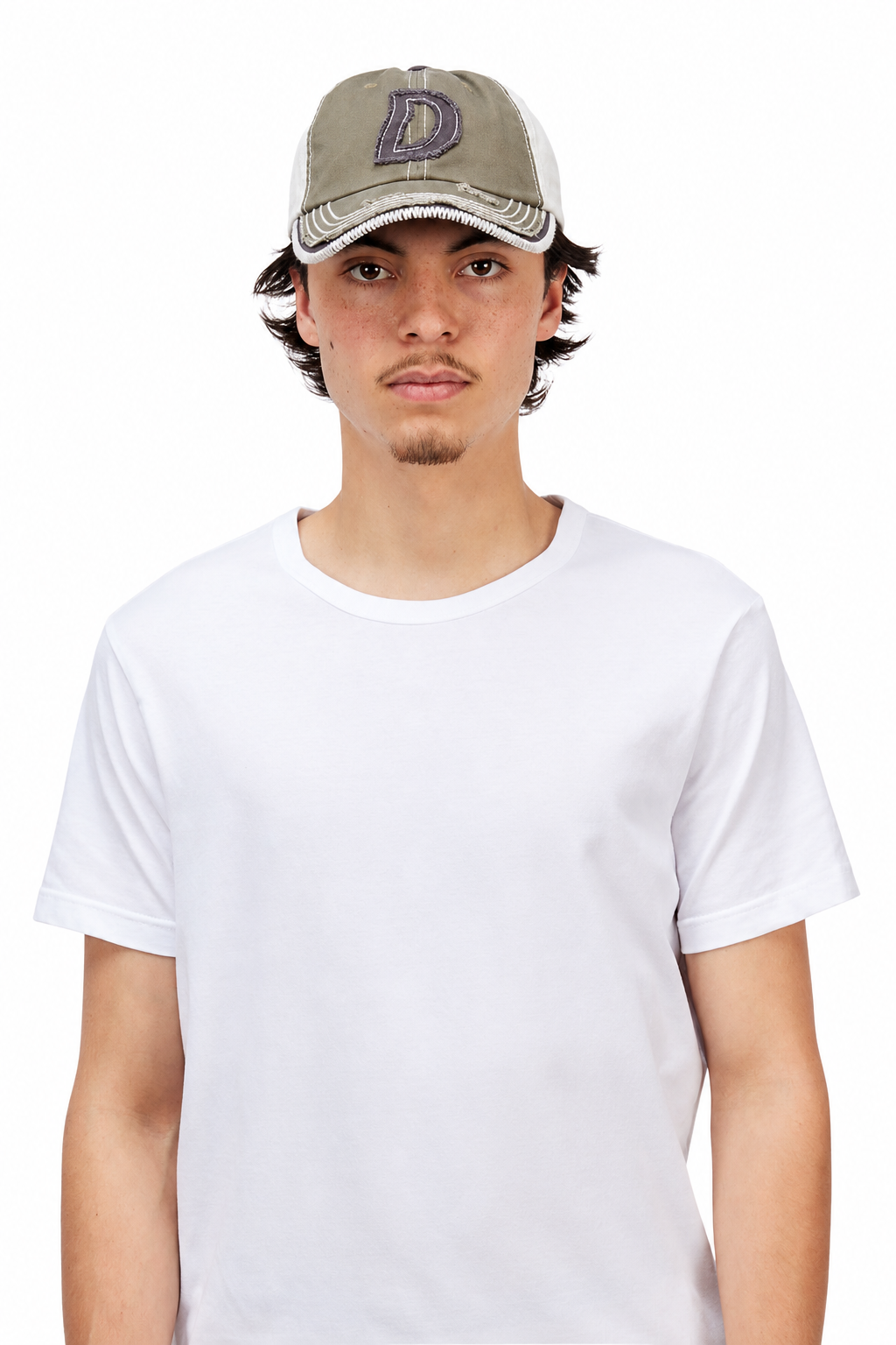 Wavy D Low Pro Cap - Military
